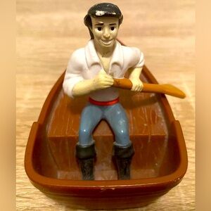 Vintage 1996 McDonalds Prince Eric In Boat The Little Mermaid Kids Happy Meal